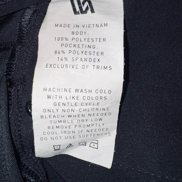 VRST Mens 30x32 Black Commuter 2-Way Stretch Athletic Pant Office Career Trouser - Picture 5 of 9